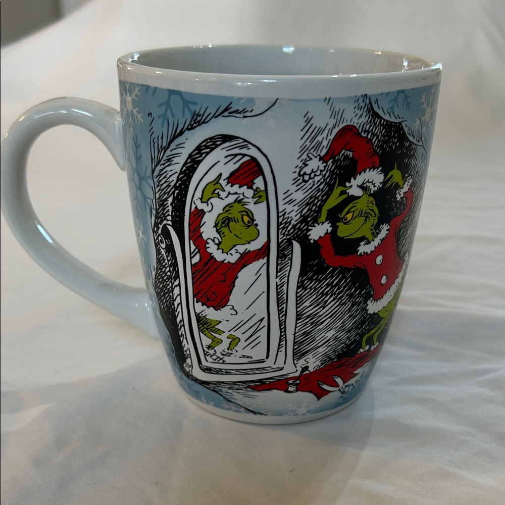 The Grinch By Dr Seuss XL Christmas Mug